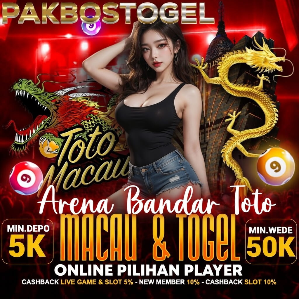 PAKBOSTOGEL | Link Toto Slot Online 24 Jam & Bandar Resmi Games Populer